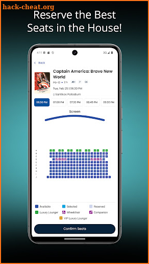 Santikos - Movies & Rewards screenshot