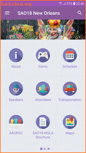 SAO Annual Meeting screenshot