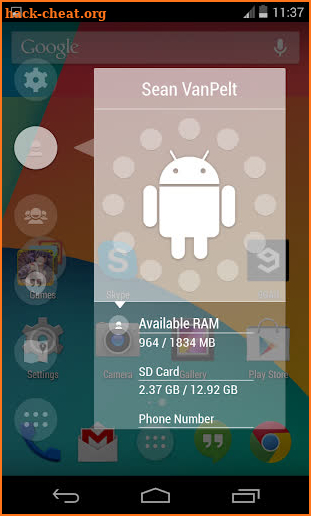 SAO KitKat Theme screenshot