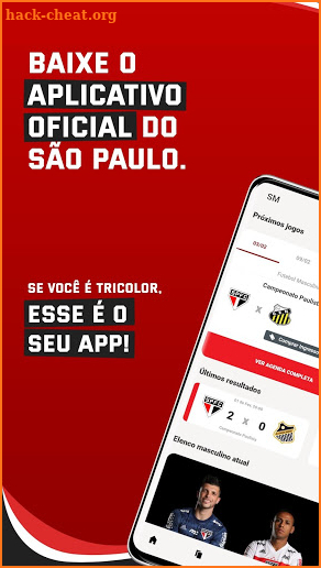 São Paulo FC screenshot