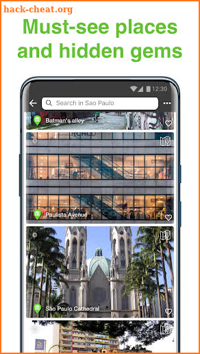 Sao Paulo SmartGuide - Audio Guide & Offline Maps screenshot