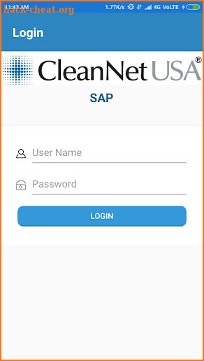 SAP screenshot