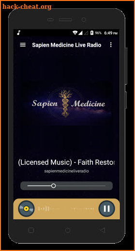 Sapien Medicine Live Radio screenshot