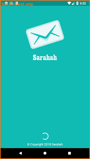 sarahah  ✉️ screenshot