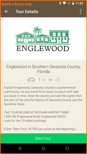 Sarasota County Auto Tours screenshot