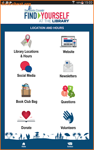 Sarasota County Libraries screenshot