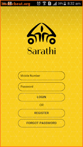 Sarathi : Taxi hailing app screenshot