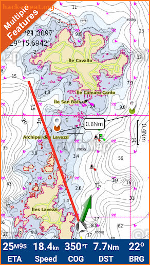 Sardegna GPS Map Navigator screenshot