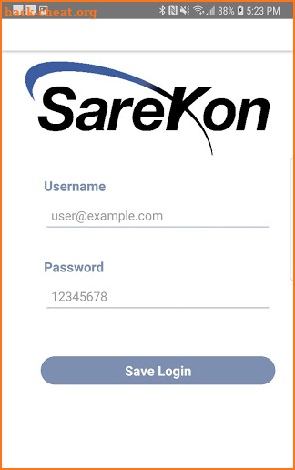 Sarekon Installation screenshot