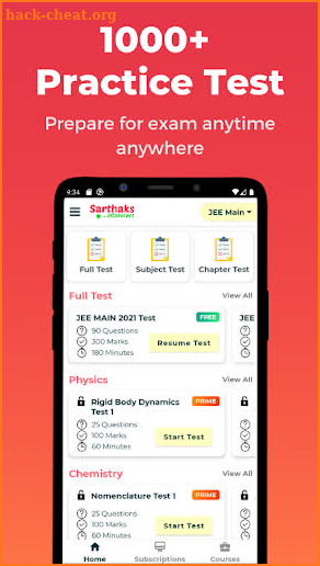 Sarthaks eConnect - App for JEE, NEET, Class 7-12 screenshot