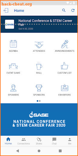 SASE National Conference screenshot