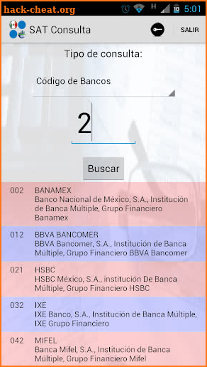 SAT México Consulta PRO screenshot