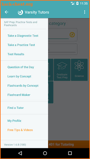 SAT Prep: Practice Tests, Flashcards, Quizzes screenshot