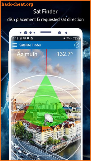 Satellite Finder (Area Calculator) Dish Pointer screenshot