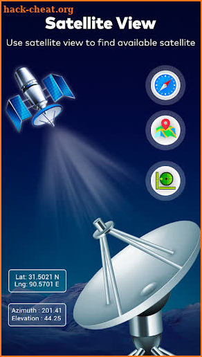 Satellite Finder Director: GPS screenshot