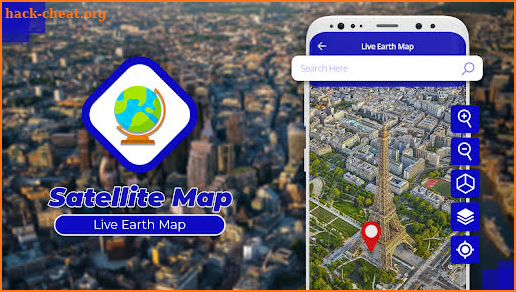 Satellite Map: Street View screenshot
