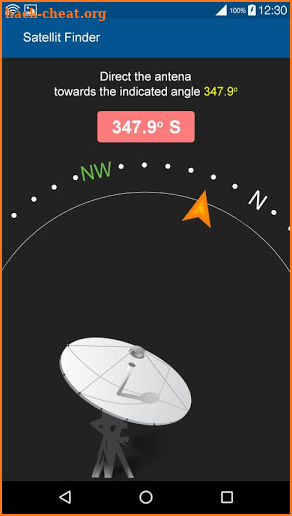 Satfinder - Area Calculator with Clinometer screenshot