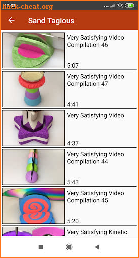 Satisfying Kinetic Sand ASMR Videos screenshot