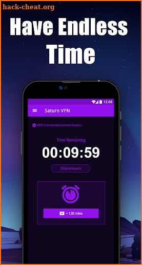 Saturn VPN screenshot