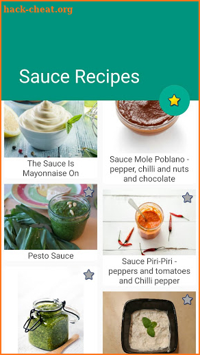 Sauce Recipes Offline screenshot