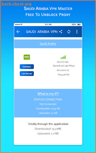 Saudi Arabia VPN MASTER - Free To Unblock Proxy screenshot