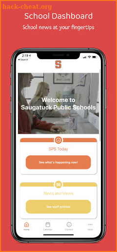 Saugatuck Public Schools screenshot