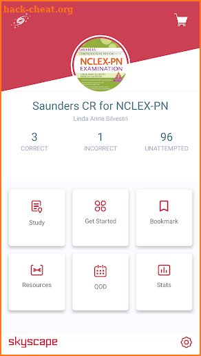 Saunders Comprehensive Review NCLEX-PN Examination screenshot