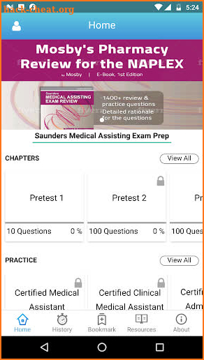 Saunders Medical Assisting Exam Prep screenshot