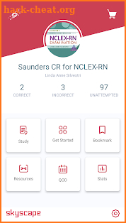 Saunders Review for NCLEX-RN screenshot