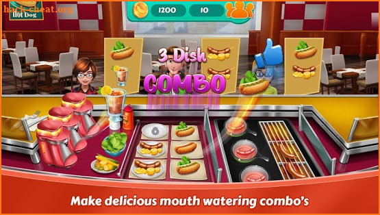 Sausage & BBQ Stand - Run Food Truck Cooking Game screenshot