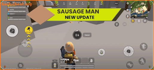 Sausage man Royal Legend battleground tips screenshot