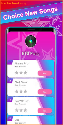 Savage Love BTS Piano Tiles screenshot