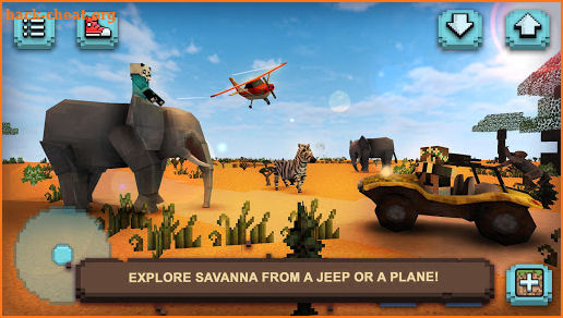 Savanna Safari Craft: Animals screenshot