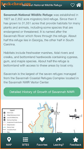 Savannah NWR Tour screenshot