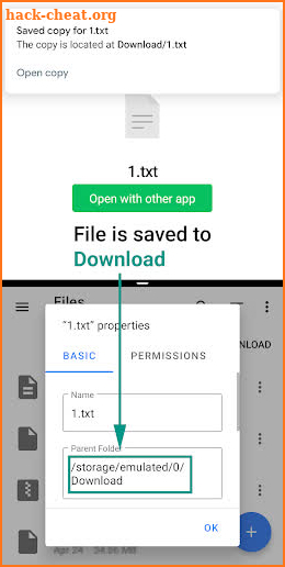 Save Copy screenshot