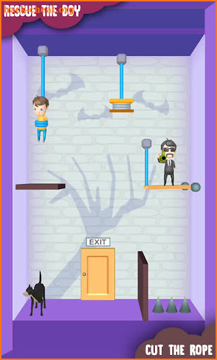Save me: Rescue Cut Rope Puzzle Game screenshot