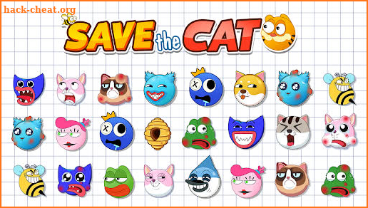 Save The Cat: Epic Draw Puzzle screenshot