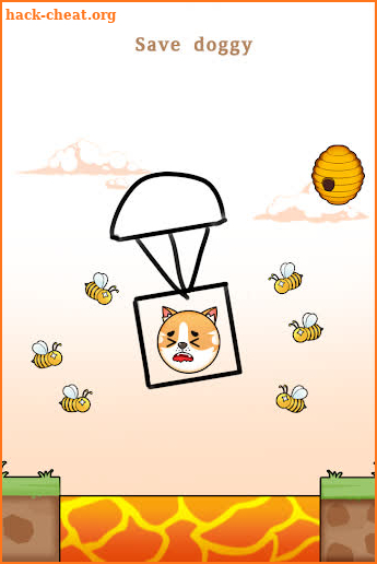Save The Doge: Brain Line game screenshot