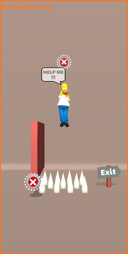 Save the Dude! Rope Puzzle Game screenshot