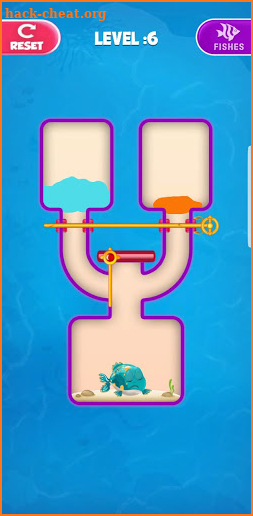 Save The Fish : Pull Pin Rescue Puzzle screenshot