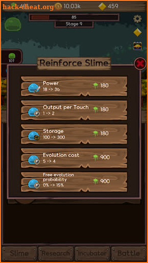 Save the slime forest! screenshot