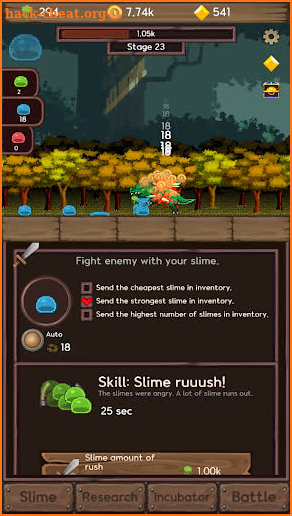 Save the slime forest! screenshot