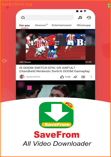 Savefrom - All Free Video Downloader screenshot