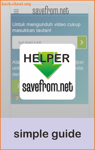 SAVEFROM.NET HELPER screenshot