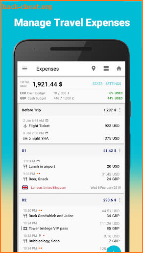 SaveTrip: Travel Planner screenshot