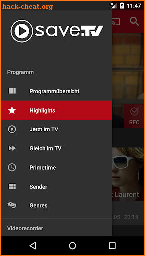 Save.TV – TV Recorder, Fernsehen ohne Werbung screenshot