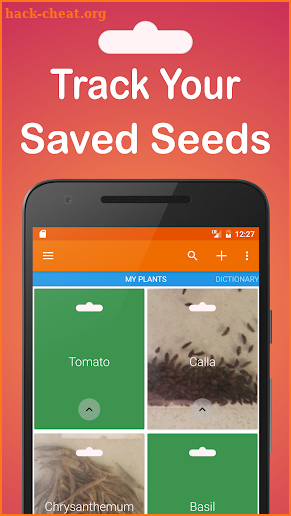 Saving Seeds - Seeds Manager screenshot