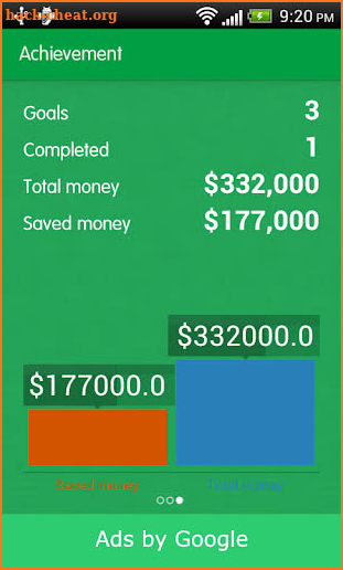 Savings Track screenshot