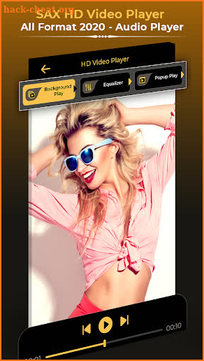 SAX HD Video Player All Format 2020 - Audio Player screenshot
