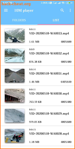 SAX HD Video Player - All format Video player! screenshot